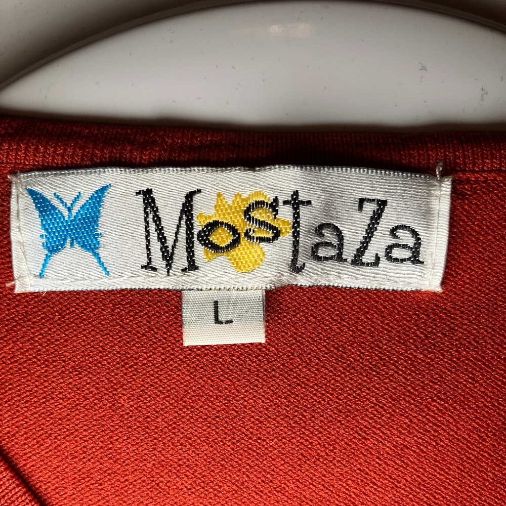 Mosjaza Rust Coloured Sleeveless Top - Picture 4 of 6